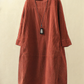 Evelien - A-lijn Corduroy Jurk