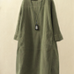 Evelien - A-lijn Corduroy Jurk