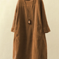 Evelien - A-lijn Corduroy Jurk