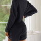 Chique Dames Jumpsuit met Lange Mouwen & Knoopsluiting - Perfect voor de Zomer!