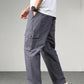 Micael - Militairgroene Casual Katoenen Broek