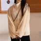 Gezellige Elegantie: Dames Thermische Sherpa-Gevoerde Teddyjas – Perfect voor de Winter!