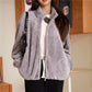 Gezellige Elegantie: Dames Thermische Sherpa-Gevoerde Teddyjas – Perfect voor de Winter!