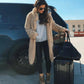 Vintage Winterjas met Nepbont