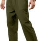Russel - Licht Khaki Linnen Jogger