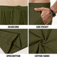 Russel - Licht Khaki Linnen Jogger