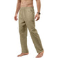 Russel - Licht Khaki Linnen Jogger