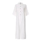 Quincey - Witte Elegante Casual Jumpsuit