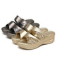 Comfort Chic: Dames Orthopedische Sleehak Sandalen
