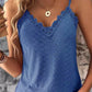 Lenda - Groene Kant Gehaakte Camisole Top