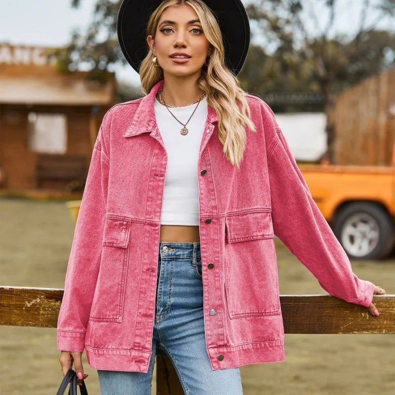 Britt - Stijlvolle Denim Jas