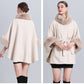 Luxe Narnia Wollen Cover-Up: Bontgedetailleerde & Vrije-Maat Elegantie