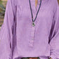 Chique Damesblouse met Lange Mouwen & Knoopsluiting