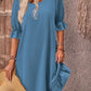 Nina - Marineblauwe Zomerjurk voor Optimaal Comfort