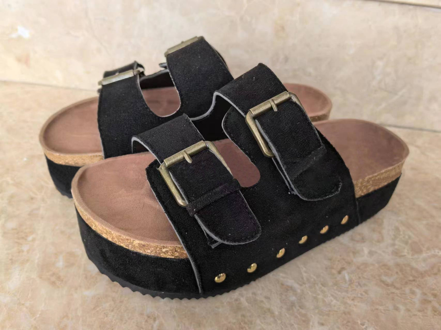 Romey - Damessandalen Met Sleehak