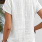 Elegante Kraagtop met Knopen
