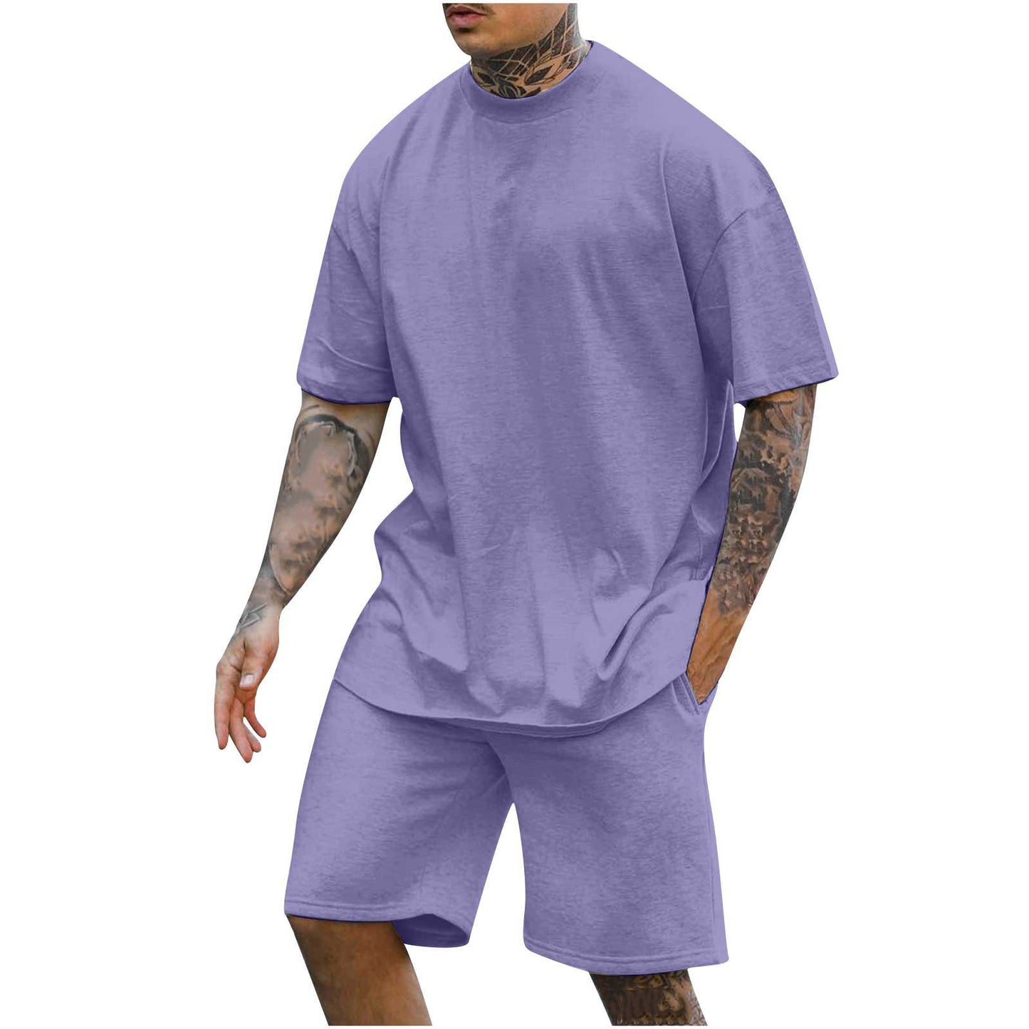 Danny - Gestreept Heren T-shirt Set