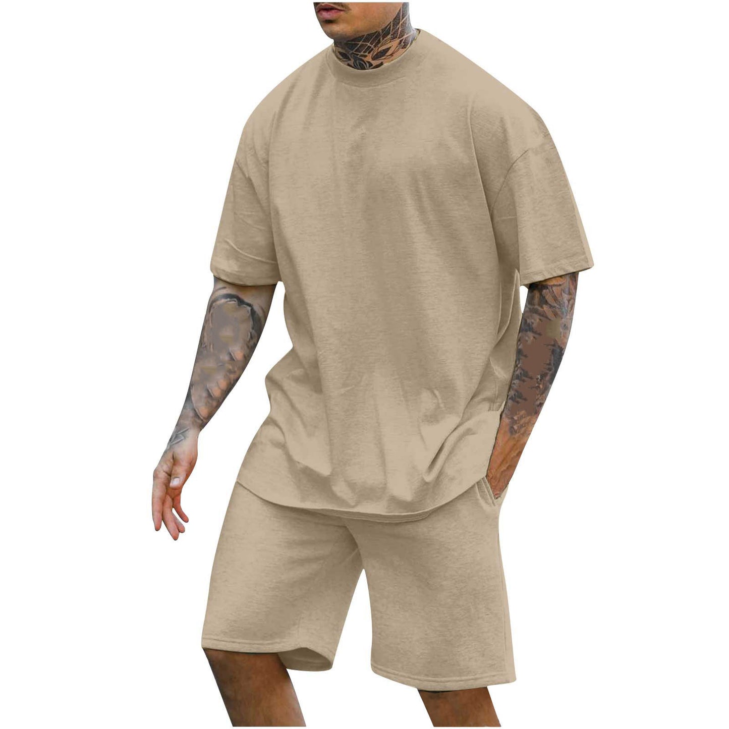 Danny - Gestreept Heren T-shirt Set