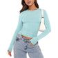 Trendy Streetwear Lange Mouwen Crewneck