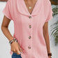 Elegante Kraagtop met Knopen