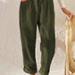 Khaki Corduroy Broek - Sofie