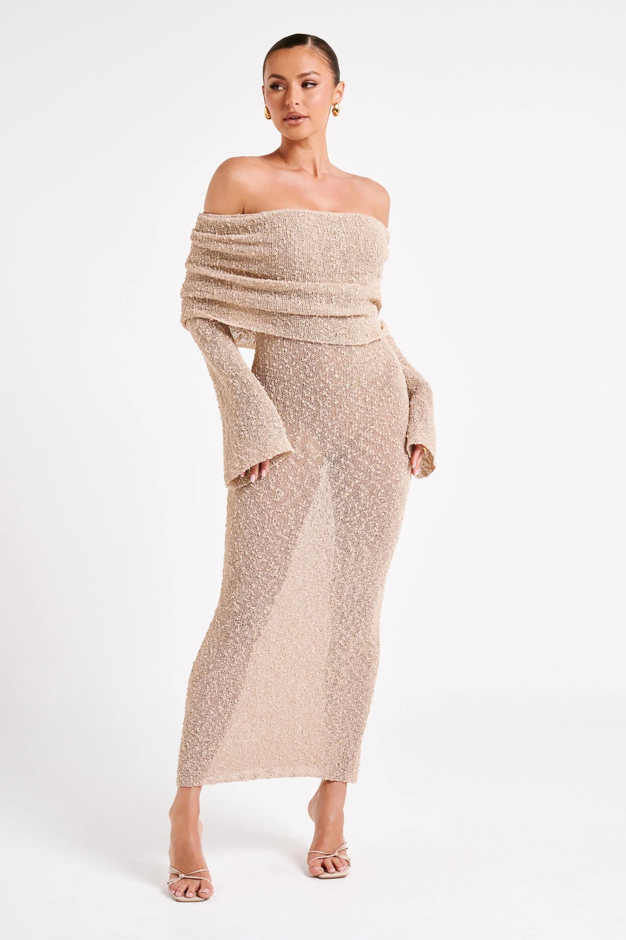 Danique - Off Shoulder Jurk