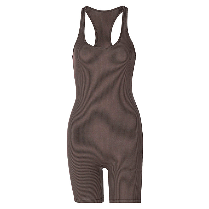 Odelia - Sexy Geribbelde Jumpsuit