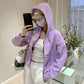 Gezellige Crop Hoodie met Rits: Perfect voor Elke Gelegenheid!