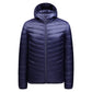 ArcticShield Heren Capuchon Puffer: Lichtgewicht, Gewatteerd, Weerbestendige Winterjas