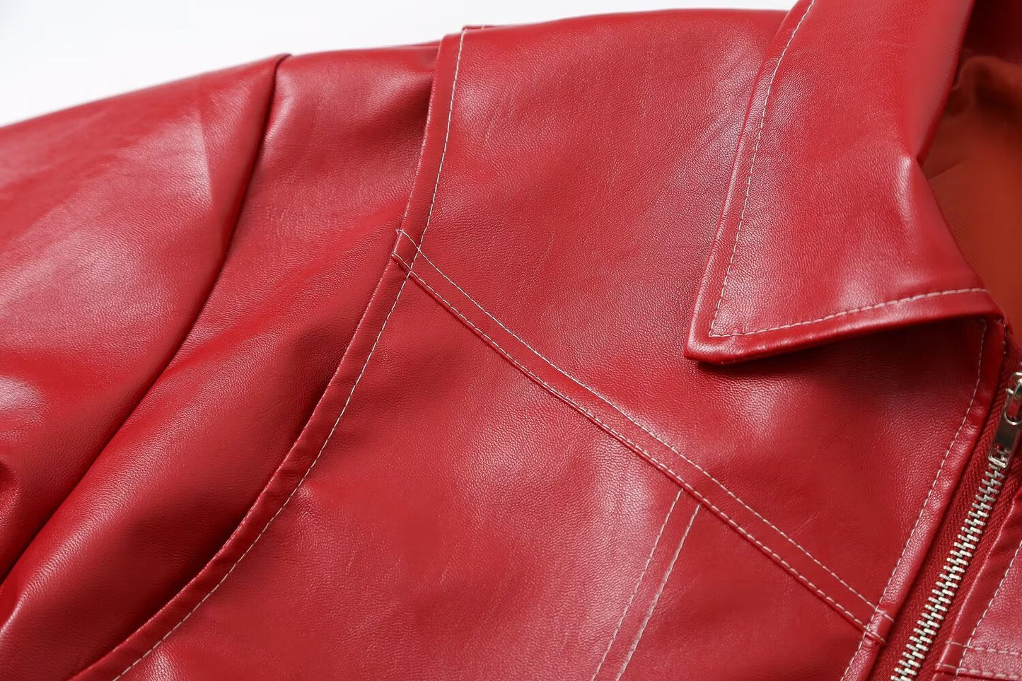 Marlies - Oversized Leren Jas