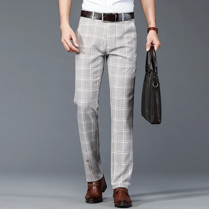 Shelton - Ademende Katoenmix Broek