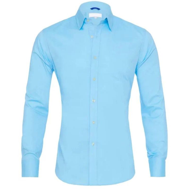 Glendon - Zwarte Herenshirt met Rits
