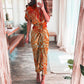 Hannelore - Oranje Maxi Jurk