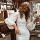Alleta - Elegante Glitterjurk