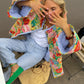 Floral Bedrukte Parka - Isadora