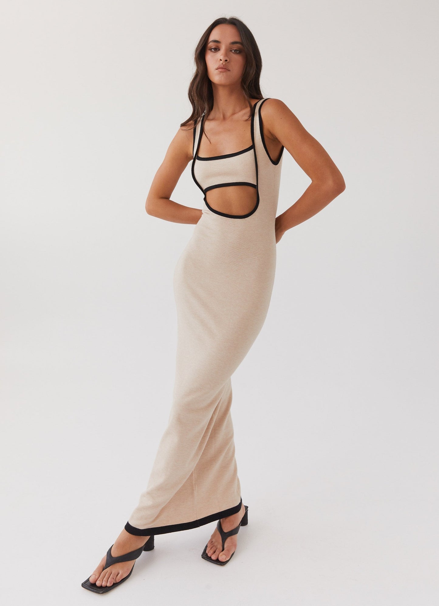 Marenthe - Bodycon Maxi Jurk