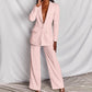Chique Gele Blazer & Broek Set - Elana