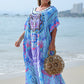 Blauwe Boho Kaftan - Layla