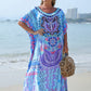 Blauwe Boho Kaftan - Layla
