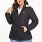 Chique Argyle Rits-Up Capuchonjas: Knusse Elegantie voor de Winter