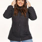 Chique Argyle Rits-Up Capuchonjas: Knusse Elegantie voor de Winter