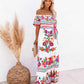 Vanna - Witte Boho Strand Maxi Jurk