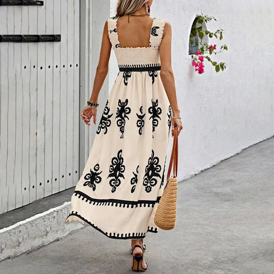 Rebekka - Elegante Retrostijl Maxi-jurk