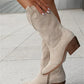 Witte cowboylaarzen - Jessica