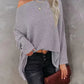 Zwart Oversized Shirt - Livia