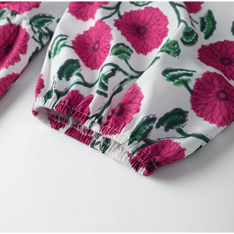 Noortje-Lynn - Top Met Bloemenmotief