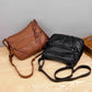 Luxe Vintage Lederen Tas - Elegant Getextureerd, Modieus en Ruim