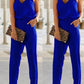 Zefynjy - Sexy Rugloze Jumpsuit