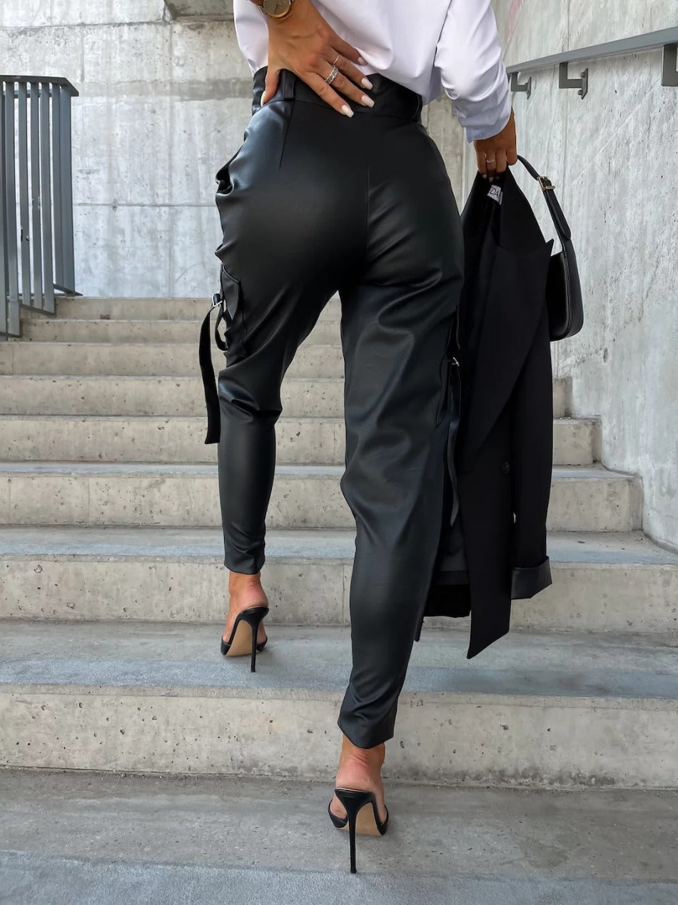 Benthe - Chique Leren Broek