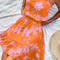 Ilva - Oranje Boho Jurk